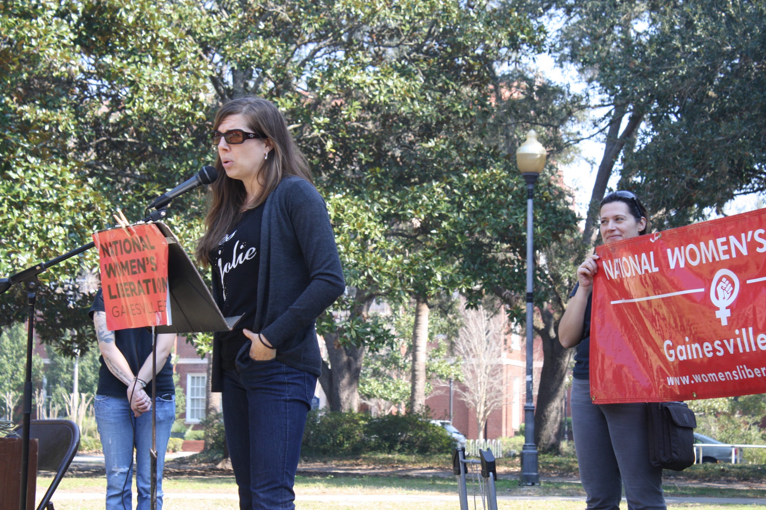 Abortion Speakout in Gainesville February 2014