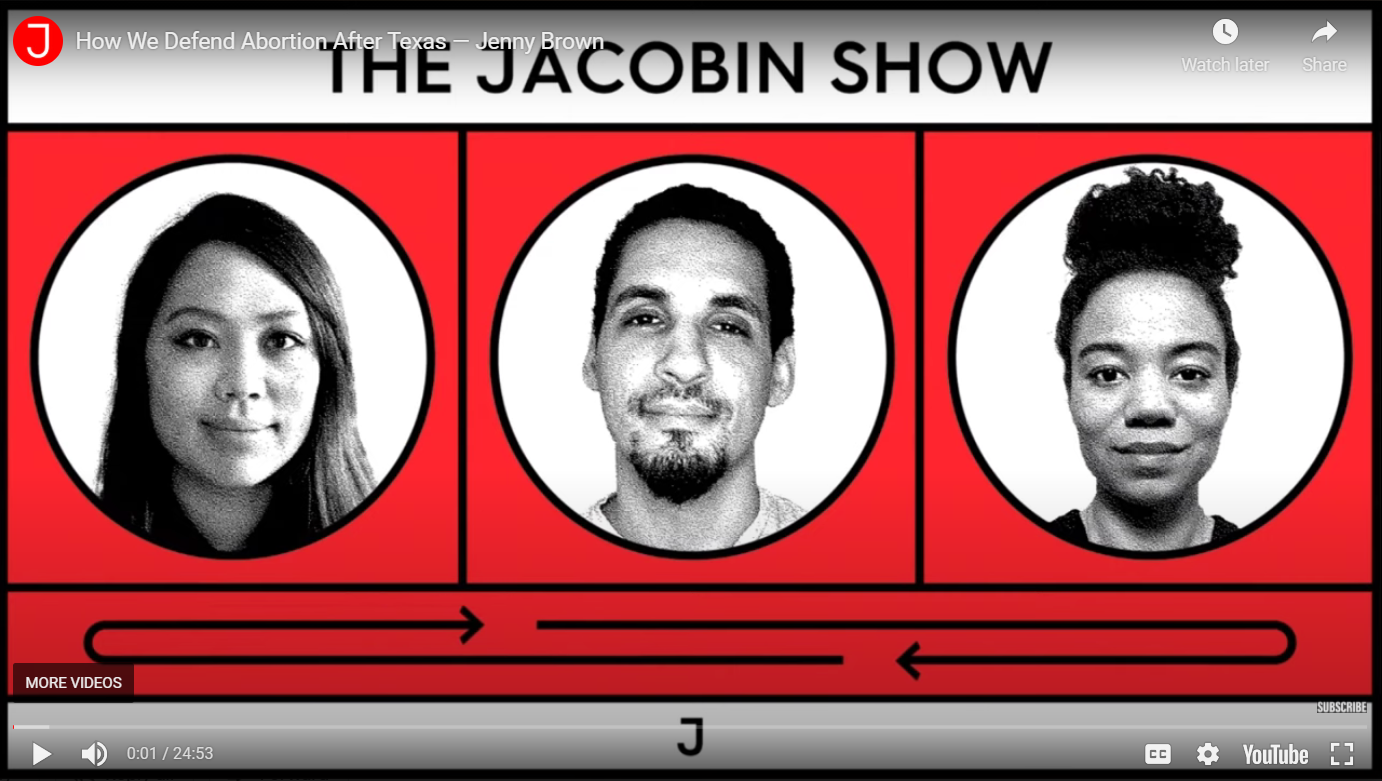 Reads: Jenny Brown on The Jacobin Show