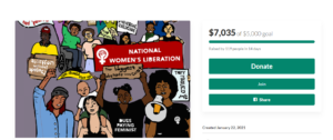 Image From GoFundMe Fundraiser Showing That NWL Raised $7,035
